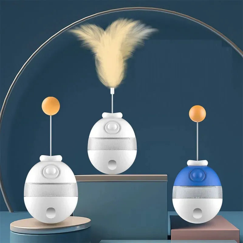 Feather Bell Pet Cat Toy Funny Stick Tumbler - Bellarte Enchanté Feather Bell Pet Cat Toy Funny Stick Tumbler